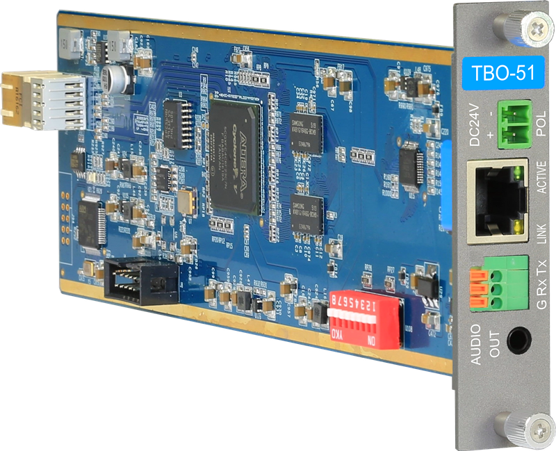 TBO-51 HDBaseT單通道統一連續時序變換輸出卡